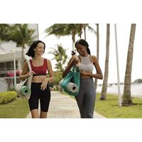 Tas Tote kanvas Yoga Gym pembawa matras Yoga katun sempurna kualitas tinggi desain cetak kustom