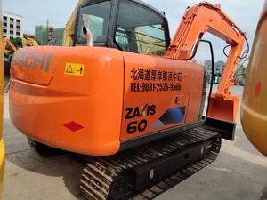 Excavadora de cadenas para agricultura Hitachi ZX60 2024, miniexcavadora en venta con componentes principales de motor y bomba usados - Product Image 2
