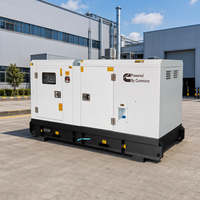 Groupe électrogène diesel insonorisé 50Hz 68kW 85kVA avec ATS, alimentation de secours industrielle pour la construction commerciale