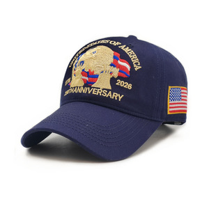 Gorra de Béisbol de Poliéster y Algodón Bordada para el 250 Aniversario del Águila Americana - Product Image 6