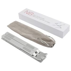 Soporte Ergonómico de Aluminio para Laptop X8, Base Elevadora para Notebook con <span class=keywords><strong>6</strong></span>+9 (<span class=keywords><strong>15</strong></span>) Ángulos Ajustables, Soporte para Computadora con Altura Ajustable para Trabajo de Oficina de Pie - Product Image 6