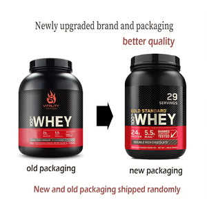 100% Pure Performance Premium <span class=keywords><strong>Whey</strong></span> Protein Powder Supplément de gain de poids pour adultes avec 20-29g de protéines pour la croissance musculaire - Product Image 6