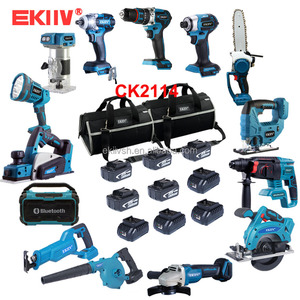 EKIIV CK-2110 Bürstenloser Akku-Werkzeugsatz mit Stoßfester Tragetasche für Ferngesteuerte Standortwartungsarbeiten CE-Zertifiziert - Product Image 6