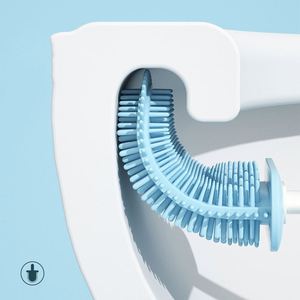 Nouvelle brosse de nettoyage WC murale 2026 en silicone souple de haute qualité - Product Image 5