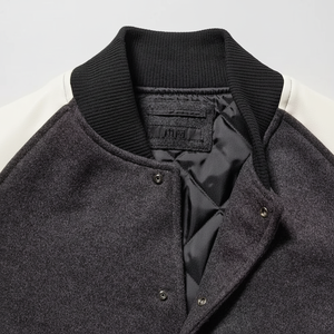 Custom Unisex Satin Varsity <b>Jacket</b>-High Quality Street Style Waterproof & Windproof for Men and Women - Product Image 1