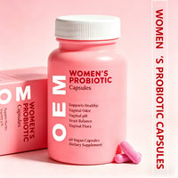 Service OEM ODM de Marque Privée : Capsules Probiotiques pour la Santé Féminine, Complément Alimentaire pour l'Équilibre du pH Vaginal
