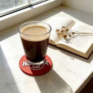 Custom Eco-Friendly <b>Beer</b> Coasters with Logo Promotional 3D Round Silicone Coaster for Drink Cups Restaurants - Product Image 4