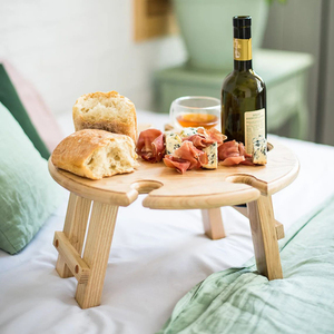 <span class=keywords><strong>Plateau</strong></span> <span class=keywords><strong>de</strong></span> service en bois portable moderne avec porte-bouteille <span class=keywords><strong>de</strong></span> vin, support à verres, bois naturel, mobilier d'extérieur <span class=keywords><strong>pour</strong></span> <span class=keywords><strong>table</strong></span> <span class=keywords><strong>de</strong></span> plage - Product Image 1