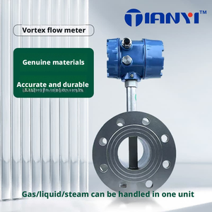 Misuratore di Flusso a Vortice DN15-1600 per Vapore e Aria, Sensore con Display Digitale RS485, Batteria, Flussometro a Vortice Flangiato - Product Image 3