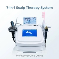 Jyoobest HR-010 7-in-1 Kopfhautpflege-Gerät für den Heimgebrauch Kopfmassage-Analysegerät Sauerstoff-Jet Tiefenpenetration Anti-Haarausfall-Gerät