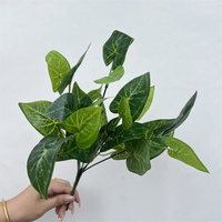 FL-375 haute qualité plantes vertes extérieur tenture murale plante décor pour hôtel/maison en pot décoration accessoires