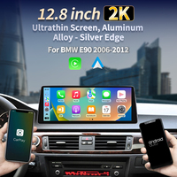 Écran d'affichage de voiture Android 12,8 pouces, autoradio stéréo, Carplay, navigation GPS, système Linux pour BMW E90 2006-2012