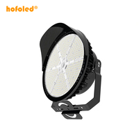 Hofoled IP67 10KV Surge Métal Aux Halogénures Équivalent Dimmable Lumière D'inondation Extérieure 1200W Haut Mât Led Stade Lumière Réflecteur