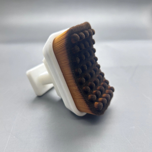 Large Full Body <b>Scrubbing</b> <b>Brush</b> Plastic Handle Liquid Dispensing Dry Brushing Bath <b>Brush</b> Custom Color Body Tool - Product Image 5