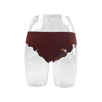 Braguitas sin Costuras, Invisibles, con Borde Ondulado, Tipo Bikini, Transpirables, Suaves y Elásticas para Mujer, para Usar Bajo Vestidos
