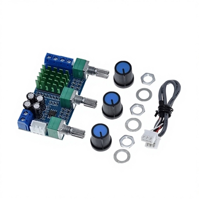 TPA3116D2 Digital Amplifier Board 20 Audio Module Dual Channel 2*80W High Power Bass and Treble