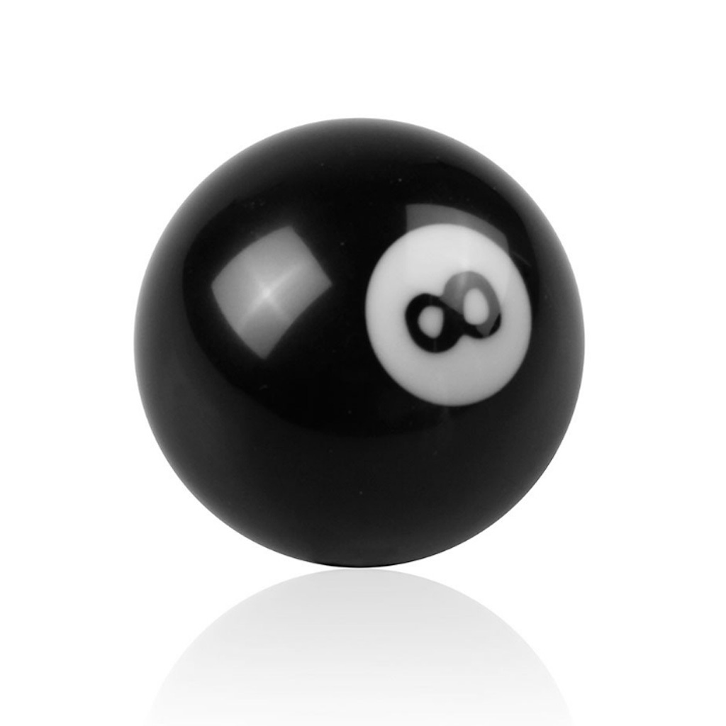 M12x1.25 Thread 8 Ball Billiard Gear Shift Knob - Carest