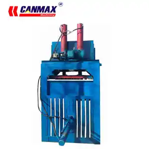 Canmax Fabricante Papel de presión hidráulica Máquina de prensa de plástico Empacadora vertical