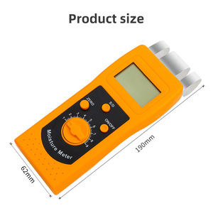 Medidor de Humedad Textil 0-80% No Invasivo, Herramienta de Medición Portátil de Mano - Product Image 4