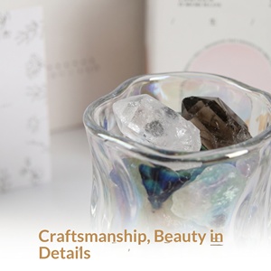 Natural Crystal Aromatherapy Diffuser <b>Gift</b> <b>Set</b> With Aroma Stones For Home Fragrance And Gifting - Product Image 3