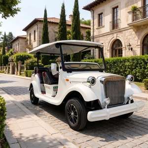 Voiture Électrique Vintage 8 Places, Véhicule de Tourisme Classique, Moteur 4000W, Vitesse 30-40km/h, Construction Métallique, 25% de Réduction - Product Image 1