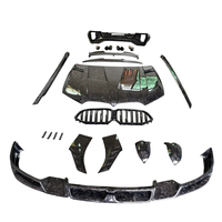 Kit de Carrocería Pequeño de Fibra de Carbono Forjada Estilo LD Mejorado para BMW X6 G06, Kit de Coche Personalizado, Accesorios para Coche, Herramientas para Coche