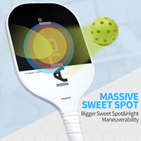 CASTON SPORTS Pagaies thermoformées en fibre de carbone Pickleball Paddle Set Pickle Ball Racket