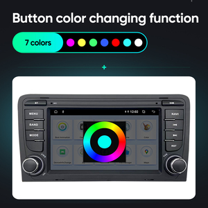 7 inch Android 13 xe phương tiện truyền thông Máy nghe nhạc Audi A3 Bảng điều khiển gắn 5.0 âm thanh 2G không dây Carplay được xây dựng trong wifi màn hình cảm ứng MP3 1 năm - Product Image 6