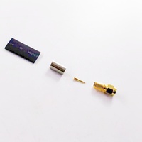 Conector Coaxial SMA Macho (plug) para Cable LMR240 CNT240 de Baja Pérdida
