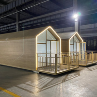 Maison de conteneur respirante modulaire à ossature en acier préfabriquée moderne, panneau sandwich triangulaire, villa, bureau, bâtiment
