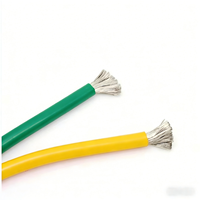 Kabel Silikon Fleksibel Tembaga OFC Berlapis Timah 8 AWG, Kabel Industri 8.3mm² Tahan Api 8 #   Kabel Listrik UL3512
