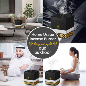 Lampe Coranique Portable avec Haut-parleur Arabe, Brûleur d'Encens Bakhoor, Lecteur de <span class=keywords><strong>Coran</strong></span>, Haut-parleur Al Quran - Product Image 4