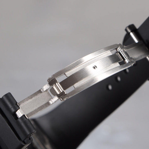 High-quality Forged Carbon Fiber <b>Skeleton</b> <b>Automatic</b> <b>Watch</b> With Black Rubber Strap - Product Image 6
