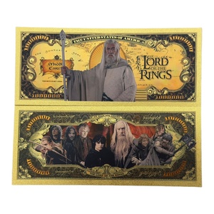Banconota <span class=keywords><strong>Il</strong></span> <span class=keywords><strong>Signore</strong></span> <span class=keywords><strong>degli</strong></span> <span class=keywords><strong>Anelli</strong></span> in Oro 24K Placcato, Novità 2026, per Regali - Product Image 5