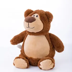 테디 베어 인형 장난감 큰 갈색 곰 봉제 장난감 양주 봉제 장난감 공장