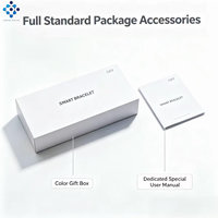 Bracelet intelligent sans écran G69, étanche IP68, moniteur de fréquence cardiaque, réveil, longue durée de vie de la batterie - Application Qwatch Pro