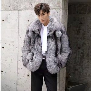 Мужская зимняя куртка из меха лисы - Product Image 3