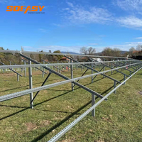Système d'énergie solaire résidentiel SOEASY, structure de montage en aluminium 6005-T5/T6, inclinaison de 45°, kit de support résistant aux vents de 60 m/s - Usine