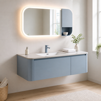 Étagère à livres portable personnalisée en MDF |   Design minimaliste arrondi couleur crème |   Rangement pour salle de bain d'appartement |   Durable |   OEM/ODM |   Quantité minimale de commande : 1