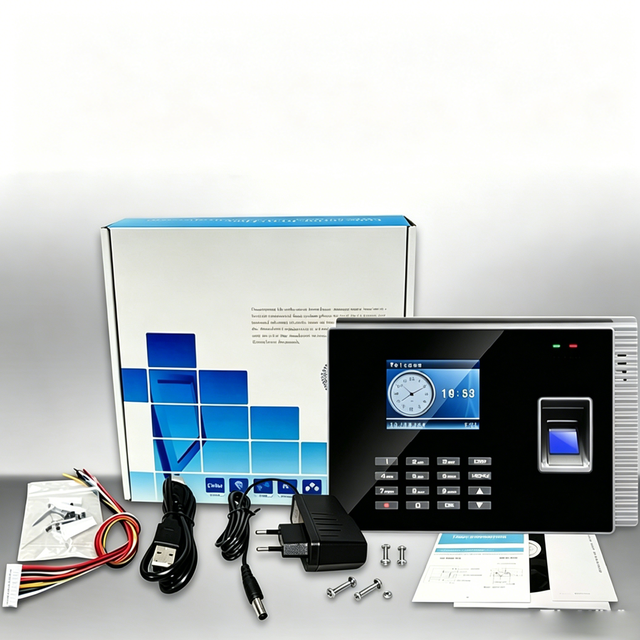 JINGXIN 2.8 Inch Cloud Based Real Time Attendance System with Mobile APP GPS Tracking and Web Interface for Remote Management