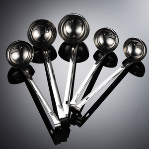 ช้อนสแตนเลสขนาด5ออนซ์สำหรับน้ำเค็มขนาด3ออนซ์1ทัพพี20ออนซ์ทำจาก201 2008001เครื่องใช้เครื่องมือทำอาหารช้อนเสิร์ฟทำจากโครเมียม - Product Image 2