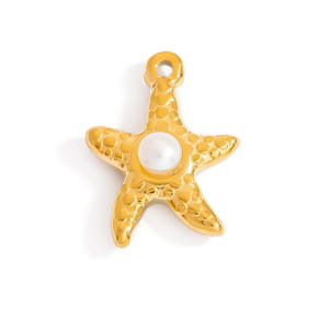 Colgantes Temáticos de Acero Inoxidable con Forma de Pulpo, Engaste de Bisel, Accesorios de Joyería DIY, Unisex, Serie Océano y Playa con Forma de Animal - Product Image 3