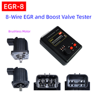 Probador de Actuadores Electrónicos para Excavadoras EGR-8, para Turbocompresores y Válvulas EGR, Probador de Válvulas EGR y de Presión de 8 Cables