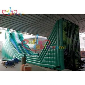 <span class=keywords><strong>Toboggan</strong></span> <span class=keywords><strong>gonflable</strong></span> Jungle Safari avec tyrolienne pour enfants - Aire de jeux commerciale sur le thème des singes avec souffleur - Product Image 4