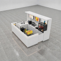 Vitrine de présentation gastronomique, vitrine de présentation alimentaire commerciale, vitrine de présentation de boissons et de collations pour restaurants, cafés, traiteurs