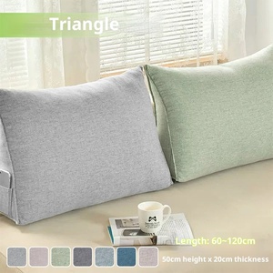 Almohada Triangular de Soporte Lumbar Tejida para Cama, Sofá, Sillón con Espacio en la Cabecera, para Uso en Hospitales y Enfermería - Product Image 6