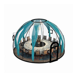 Maison moderne personnalisée avec ciel étoilé, Tente sphérique <span class=keywords><strong>transparente</strong></span> pour restaurant en plein air, Salle à bulles PC isolée et coupe-vent pour centre de villégiature - Product Image 4