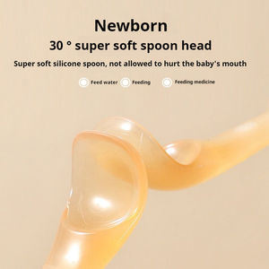 Bán buôn mềm-tip Silicone bé giai đoạn đầu tiên <span class=keywords><strong>Spoon</strong></span> Set với nhựa trường hợp - Product Image 5