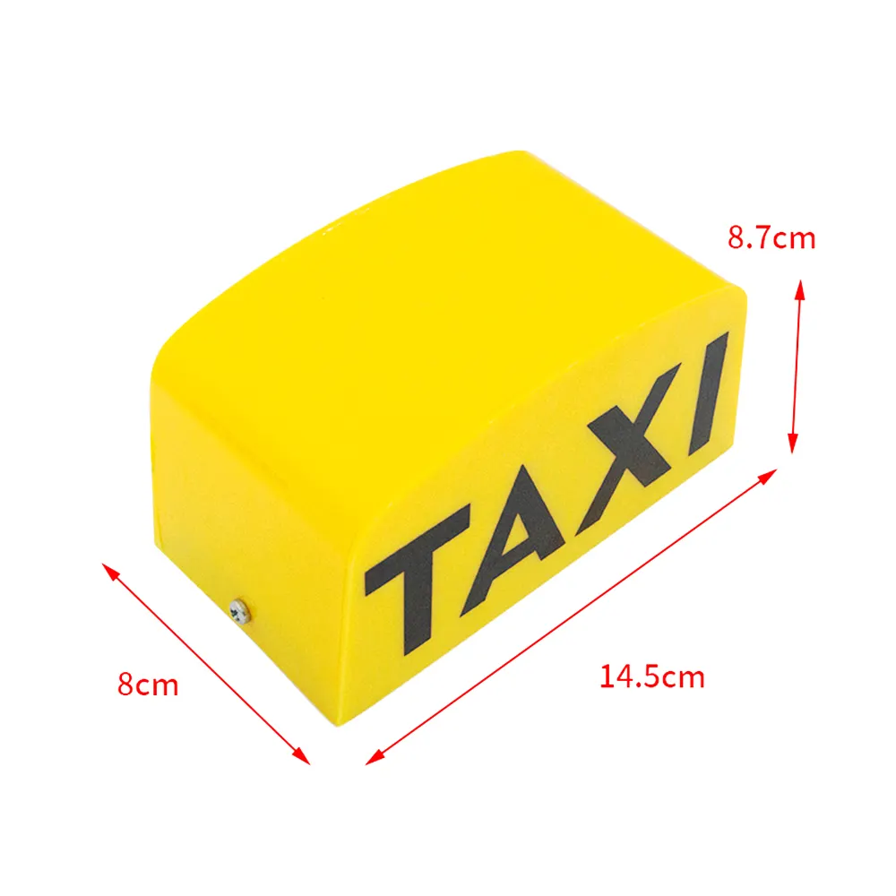 Anti wear Anpassbare weiße Autodach box Taxi Top Light Autodach Zeltbox LED-Licht