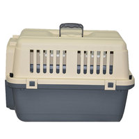 Caisse de transport pour chien approuvée par les compagnies aériennes, en plastique, sac de transport et cage de voyage pour animaux de compagnie